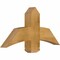 Ekena Millwork Bellingham Rough Sawn Timber Gable Bracket, Western Red Cedar, 36"W x 18"H x 4"D x 6"F, 12/12 Pitch GBW036X18X0406BEL00RWR - alternate 5